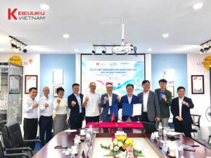 KEI CAFÉ Special Event “From Genba to Smart Manufacturing”: Keieijuku Vietnam Signs MOU with SMATPA Korea